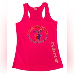 Sport-Tek Vibrant Pink Ladies Tank Top